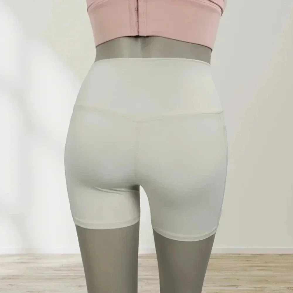 Pedigree eMPWR Women High-Waist Workout Shorts | Dual Pockets | No Front Seam - Picture 3 of 5